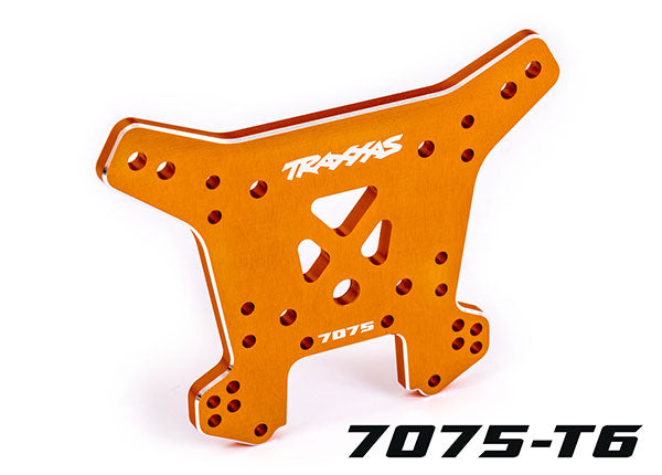 Traxxas Orange 7075-T6 Aluminum Sledge Rear Shock Tower TRA9638T