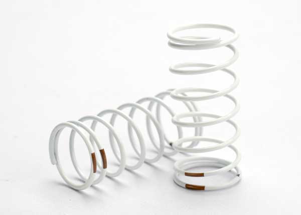 Traxxas 1/10 GTR Springs (1.0-rate Tan Stripe) (2) TRA5429
