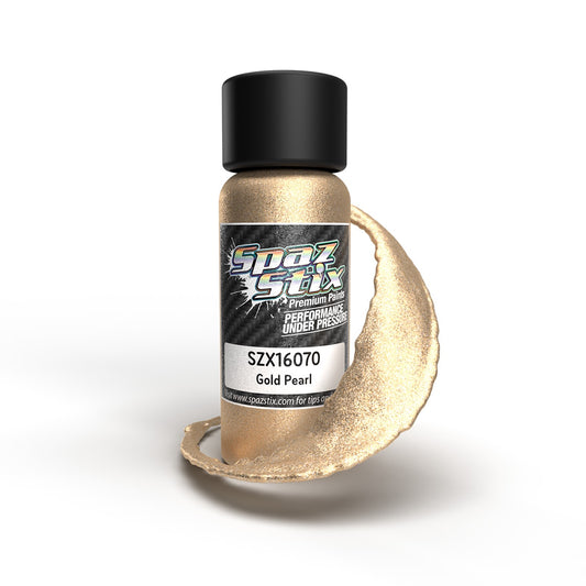 Spaz Stix Gold Pearl Airbrush 2OZ SZX16070