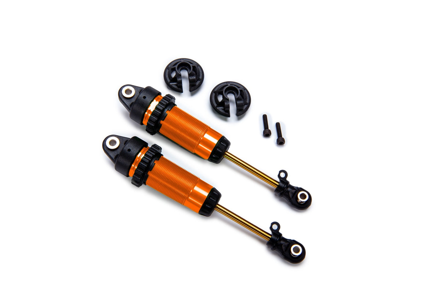 Traxxas 1/10 Orange Aluminum Xx-long GTR Shocks (2) TRA7462-ORNG