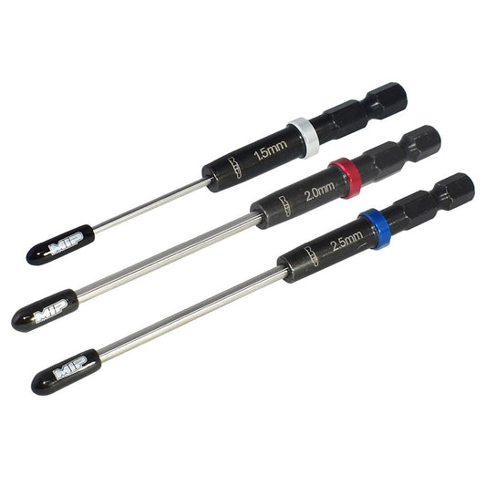 MIP Speed Tip? Hex Driver Wrench Set Gen 2, Metric (3), 1.5mm, 2.0mm, & 2.5mm MIP9612