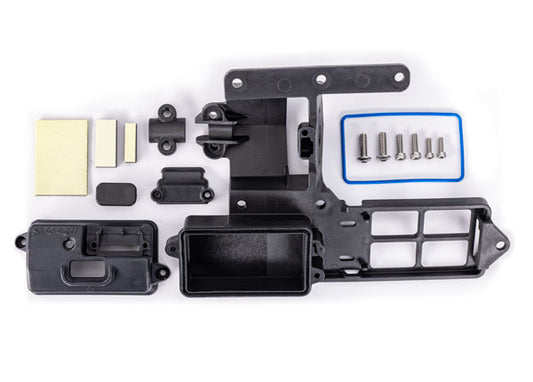 Traxxas Radio Tray w/ Stuffing Tube Clamp TRA10324