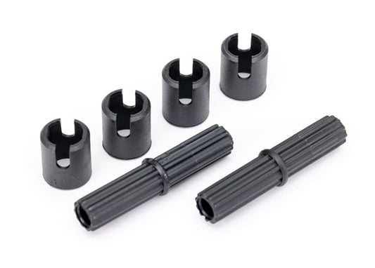 Traxxas Center Half Shafts (2) & Drive Cups (4) TRA8139