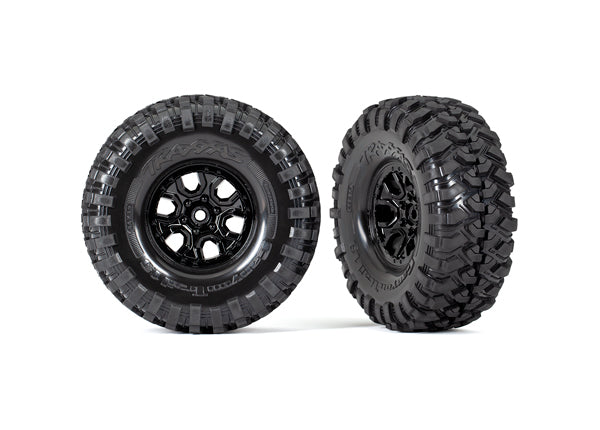 Traxxas 1.9" TRX-4 Ford Bronco Wheels & Canyon Rt Tires (2) TRA9272