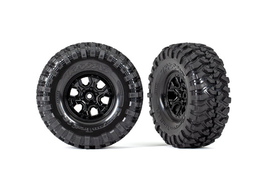 Traxxas 1.9" TRX-4 Ford Bronco Wheels & Canyon Rt Tires (2) TRA9272