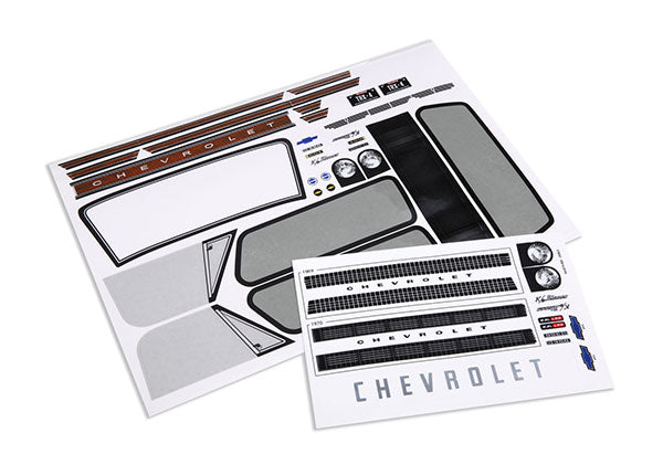 Traxxas TRX-4 Chevrolet Blazer Decal Sheets TRA9113