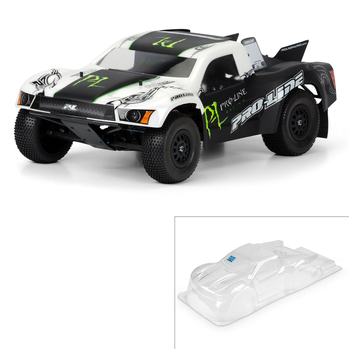 Pro-Line Racing 1/10 Flo-tek Clear Body: Short Course PRO335500