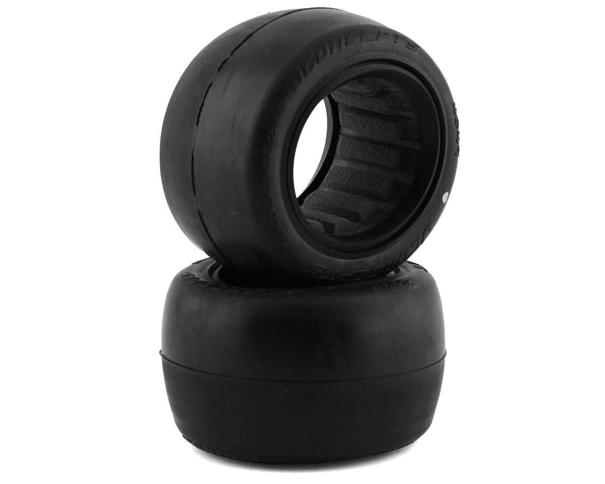 JConcepts Smoothie 2 Lp 2.2" Slick Truck Tires (2) (Silver) JCO4049-06