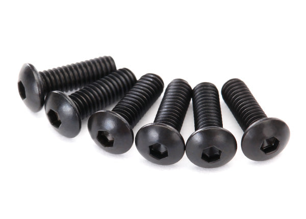 Traxxas Button-head Machine Screws 2.5x8mm (6) TRA2617