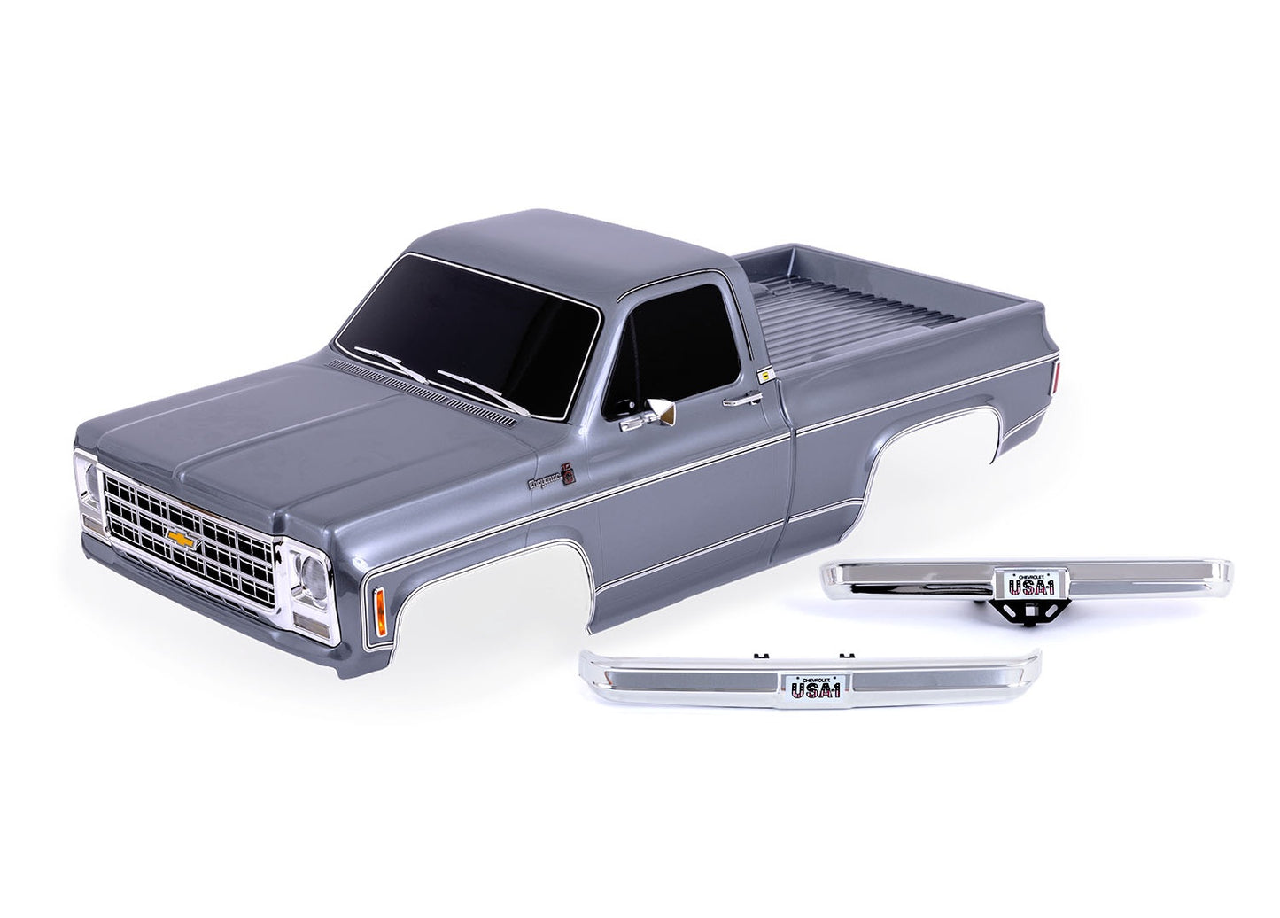 Traxxas TRX-4 1979 Chevrolet K10 Silver Body TRA9212-SLVR