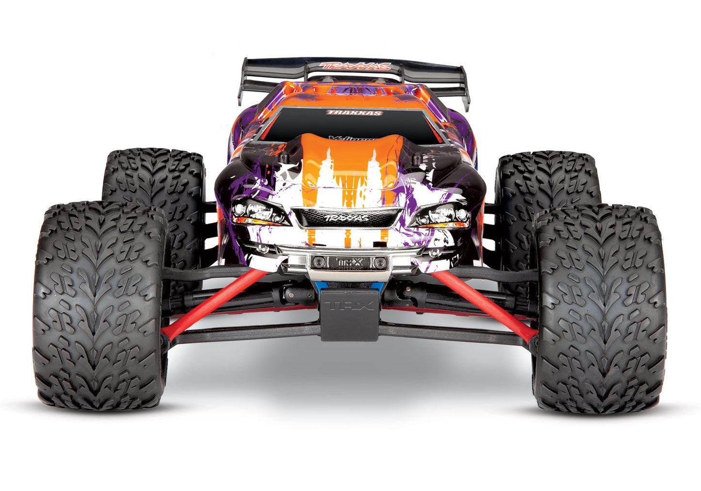 Traxxas 1/16 E-revo VXL W/battery TRA71076-8-PRPL
