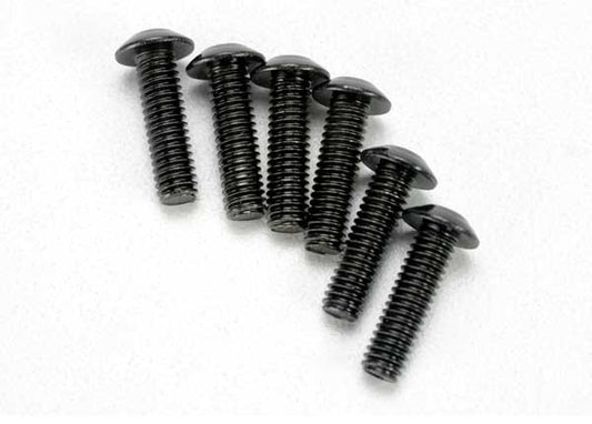 Traxxas Button-head Machine Screws 4x14mm (6) TRA3938