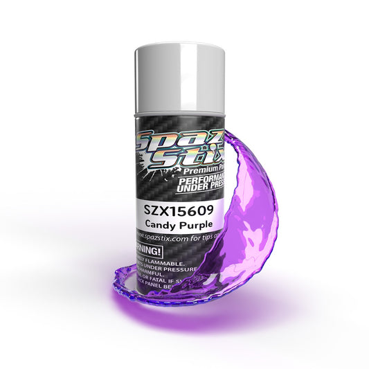 Spaz Stix Candy Purple Aerosol Paint, 3.5oz Can SZX15609
