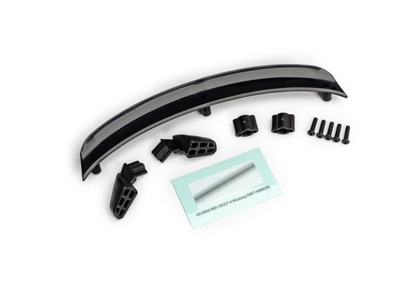 Traxxas 4-tec Drift Ford Mustang Side Mirrors & Spoiler TRA10512