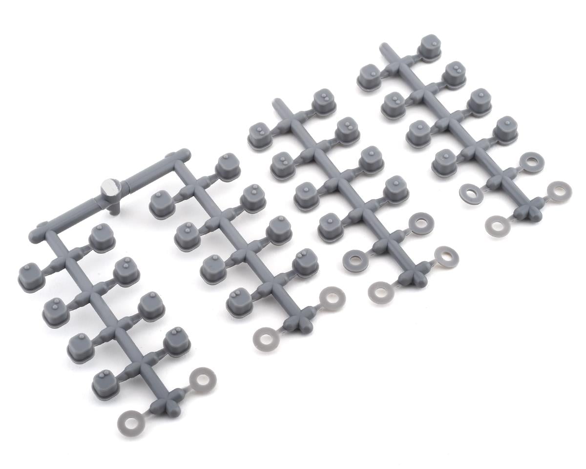 Tekno TKR6544B - Hinge Pin Inserts, Wheelbase Shims (Requires TKR6523HD Pins, EB/ET410) TKR6544B