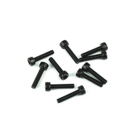 Tekno 1525 RC M3X14mm Cap Head Screws (Black 10pcs) TKR1525