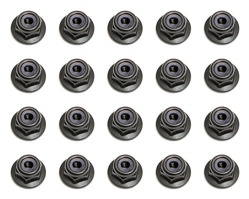 Team Associated M3 Flanged Locknut (10) ASC25612