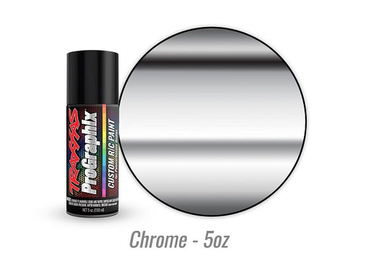 Traxxas Chrome Prographix Spray Paint (5oz) TRA5046