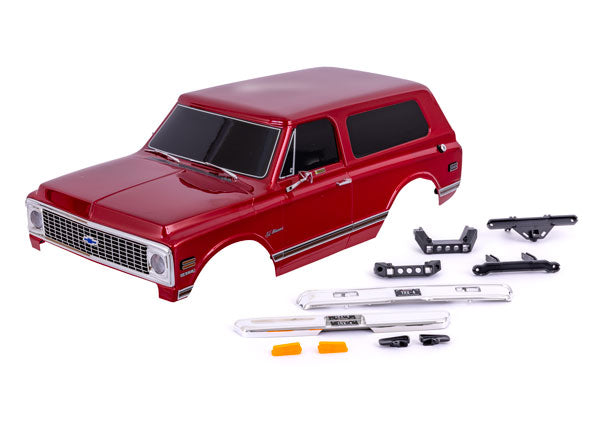 Traxxas TRX-4 1972 Chevrolet Blazer Red Clipless Body TRA9130-RED