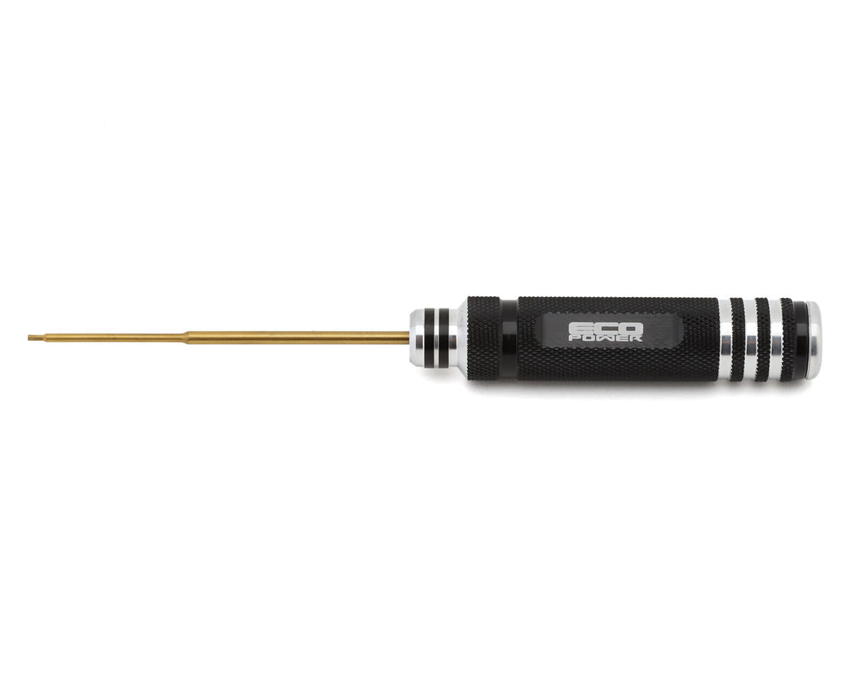 EcoPower Titanium Nitride Coated Hex Driver W/aluminum Handle (.050") ECP-3083