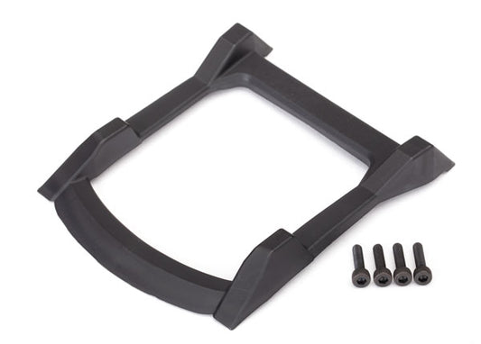 Traxxas Rustler 4x4 Black Roof Skid Plate w/ Screws TRA6728