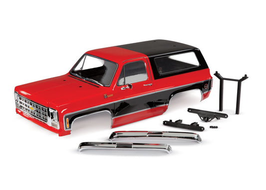 Traxxas TRX-4 1979 Chevrolet Blazer Red Clipless Body TRA8126-RED