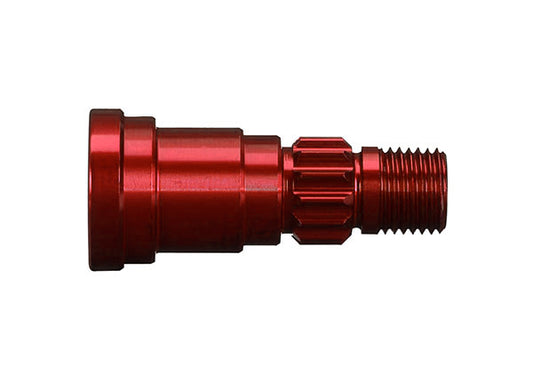 Traxxas Red Aluminum Stub Axle TRA7768R