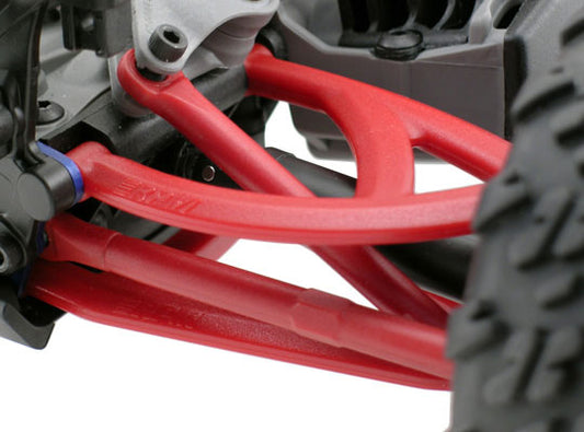RPM Rear Upper & Lower A-arm Set (1/16 E-revo) (Red) RPM80609