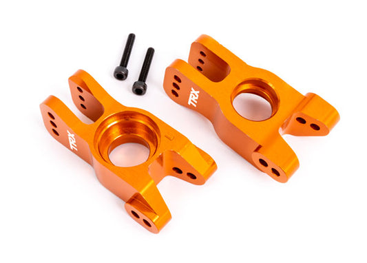 Traxxas Orange Aluminum Stub Axle Carriers (L&R) TRA9552T