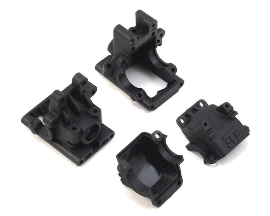 Tekno EB410/ET410 Front & Rear Bulkhead Set (Revised) TKR6519B