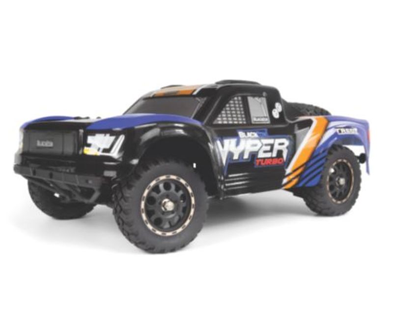 BlackZon Vyper SC Turbo 1/16 4WD Electric 2S Brushless - Blue/orange BZN540276