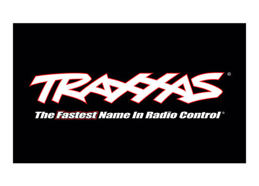 Traxxas 3'x5' Black Traxxas Flag TRA61849