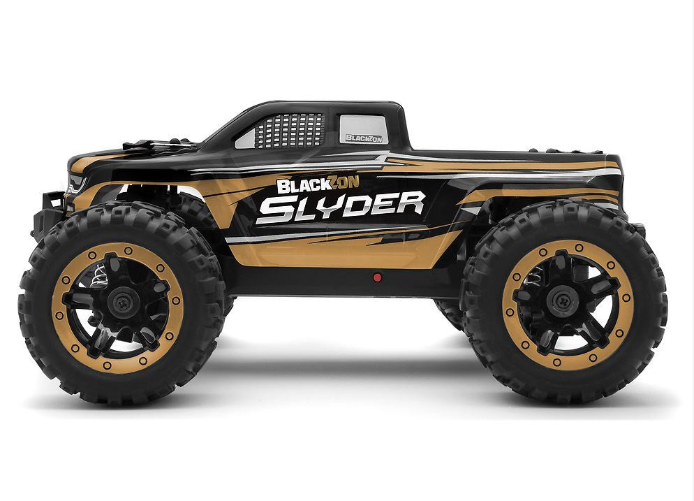 BlackZon Slyder 1/16th RTR 4WD Electric Monster Truck - Gold BZN540101