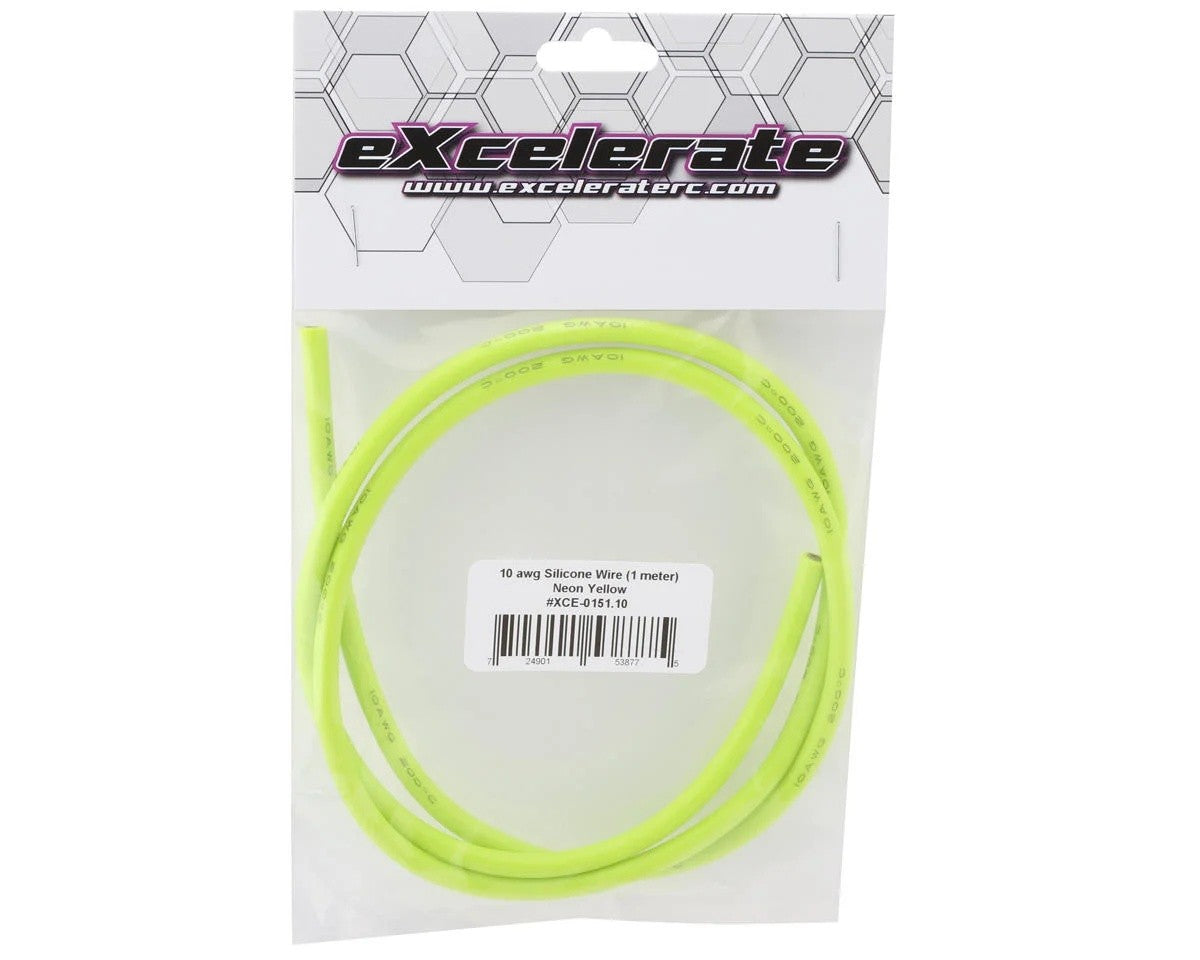 eXcelerate Silicone Wire (Neon Yellow) (1 Meter) (10AWG) XCE-0151.10