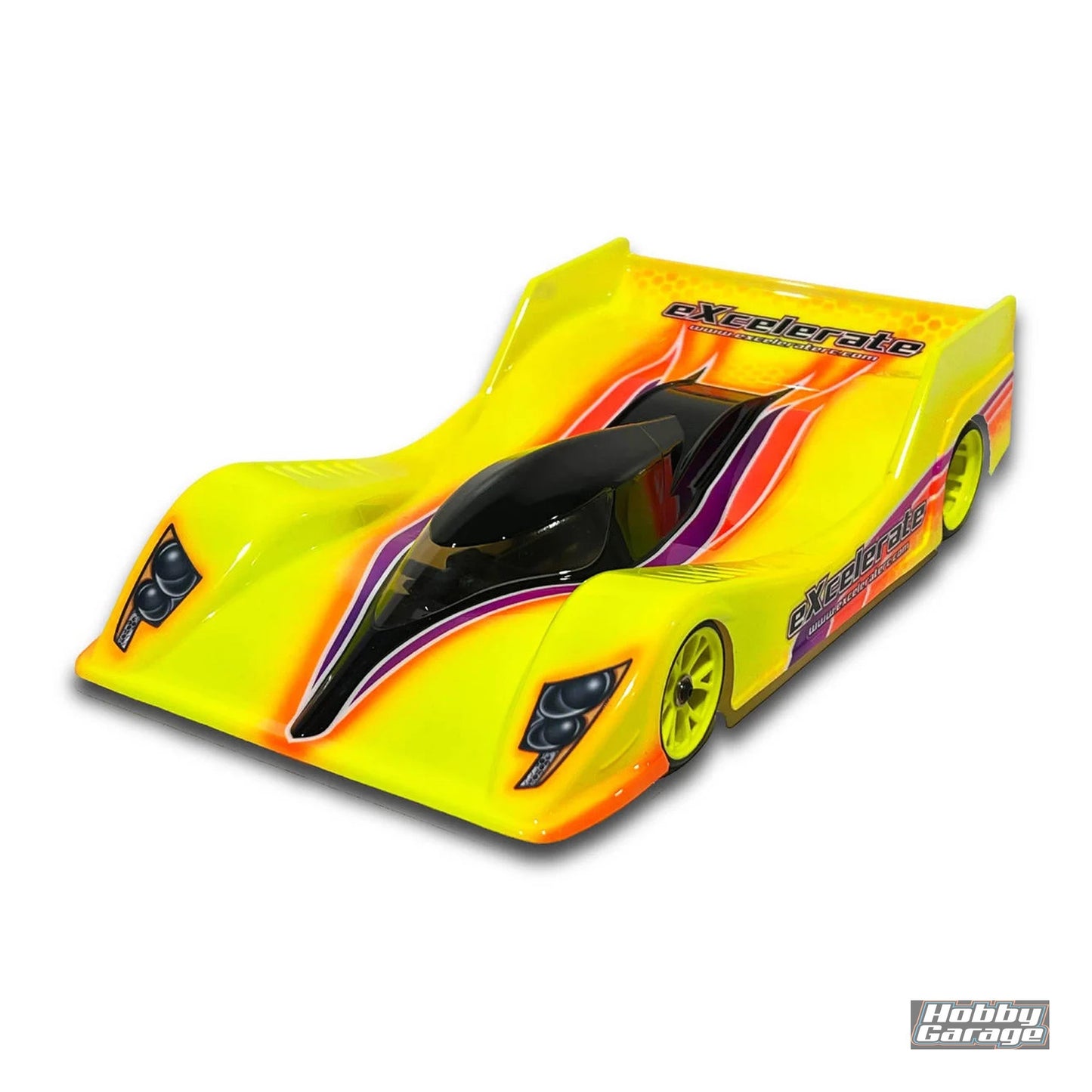 eXcelerate Maximus 24 1/12 On-Road Pan Car Body (.015") (Clear) (Ultra Lightweight) XCE-0512.015