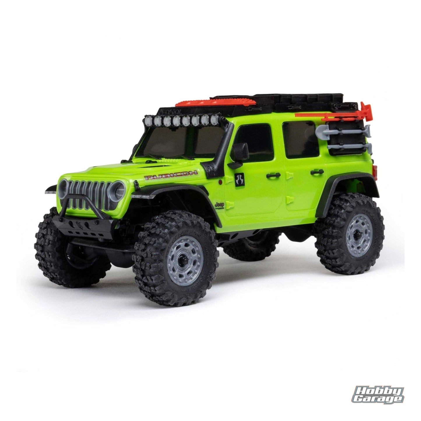 Axial 1/30 SCX30 Jeep Wrangler JLU 4X4 RTR Brushed Rock Crawler (Battery & Charger Included), Green AXI-2261T1