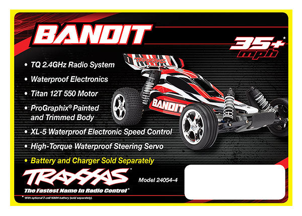 Traxxas Shelftalkers, 7"x5" Complete TRA6175A