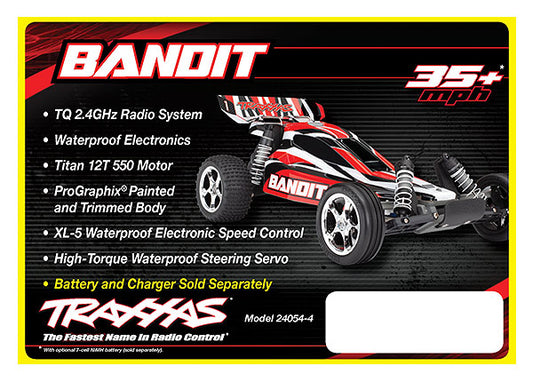 Traxxas Shelftalkers, 7"x5" Complete TRA6175A