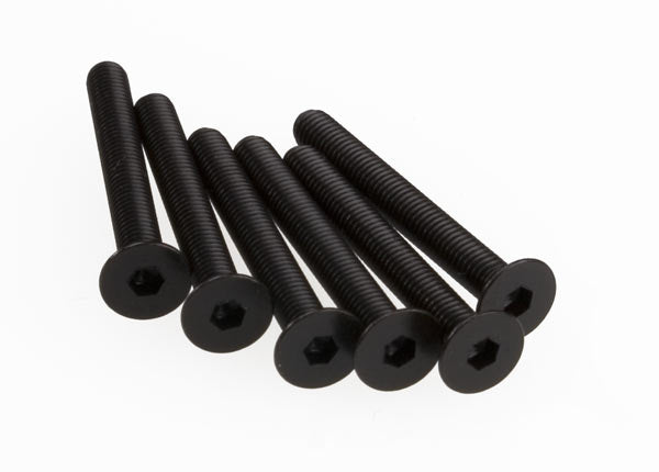 Traxxas Countersunk Machine Screws 3x25mm (6) TRA4858