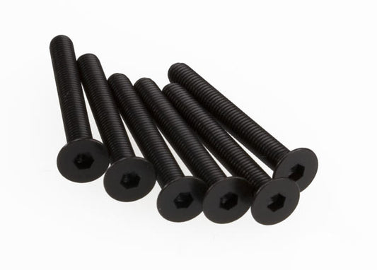 Traxxas Countersunk Machine Screws 3x25mm (6) TRA4858