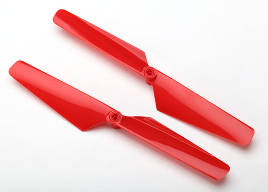 Traxxas Red Alias Rotor Blades (2) TRA6628