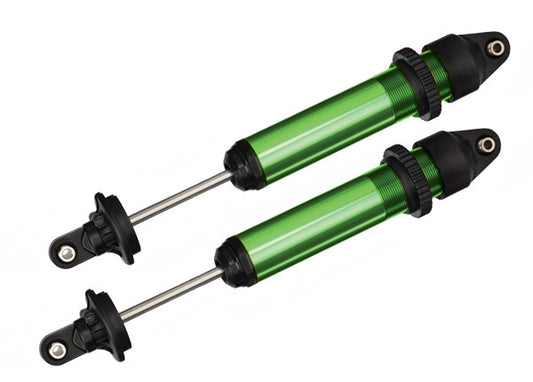 Traxxas Green Aluminum Long Gtx Shocks (2) TRA7761G