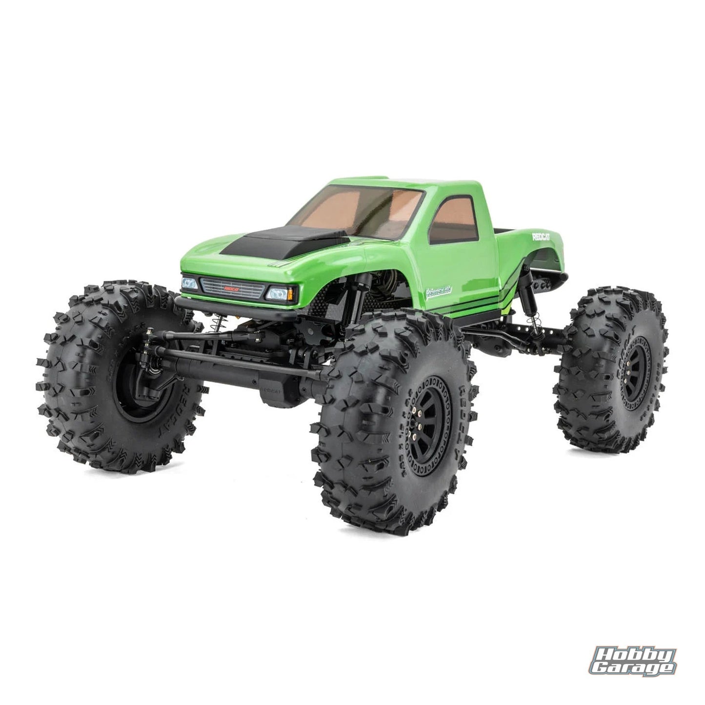 Redcat Vertex-10W 1/10 RTR 4WD Electric Brushless Rock Crawler (Electric Green) RER43504