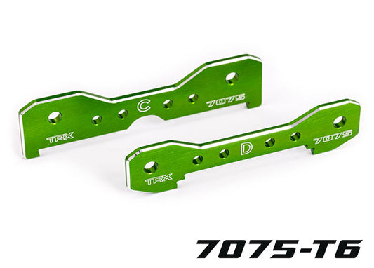 Traxxas Green 7075-T6 Aluminum Sledge Rear Tie Bars TRA9630G