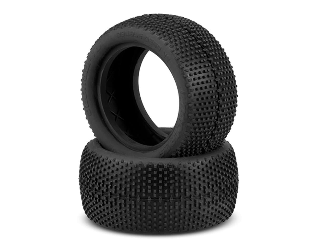 JConcepts Double Dee's V2 2.2" Rear Buggy Tires (2) (Green) JCO3159-02