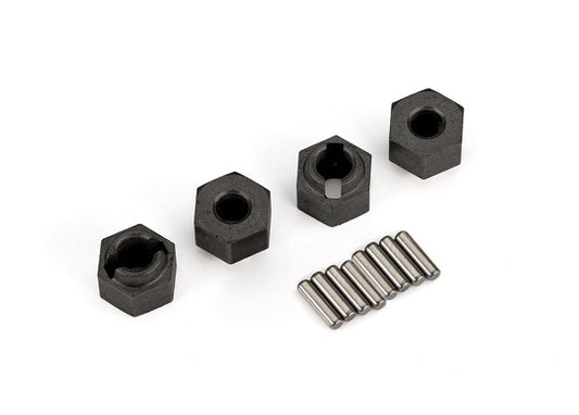Traxxas 7mm Wheel Hubs (4) w/ Axle Pins TRA9750
