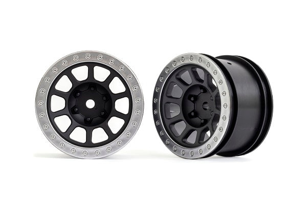 Traxxas Multi-spoke 2.2" Graphite Gray Wheels (2) TRA2480