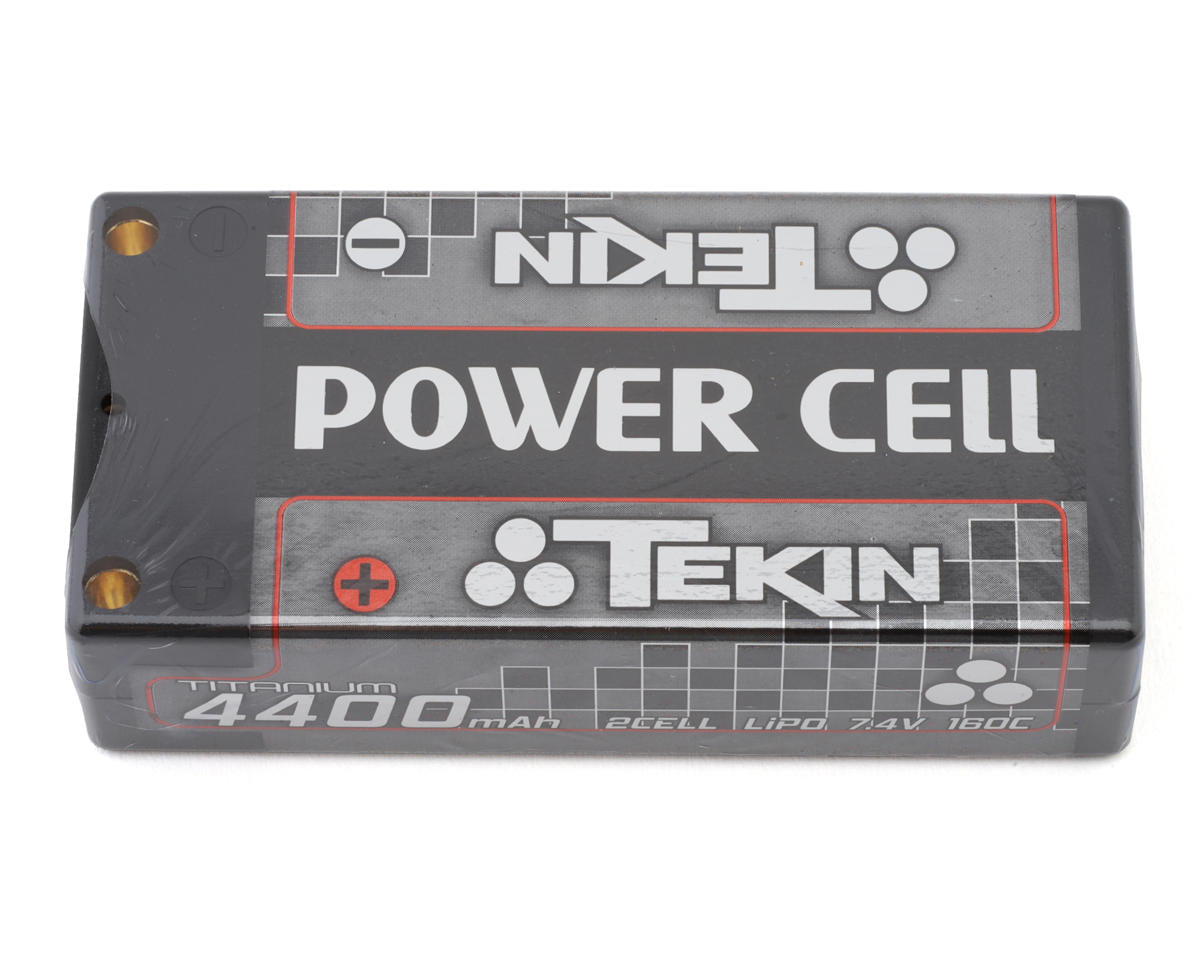 Tekin 2S 4400mah 160C Shorty 5mm Bullets Titanium Lipo Tekin Titanium Power Cell TEKTT1652