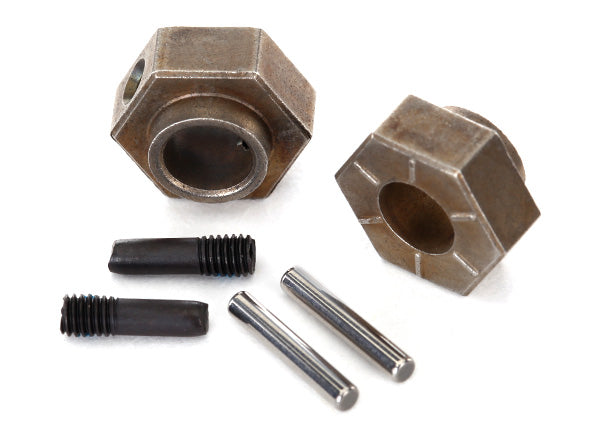Traxxas Steel 12 mm Wheel Hubs (2) w/ Axle Pins TRA8269