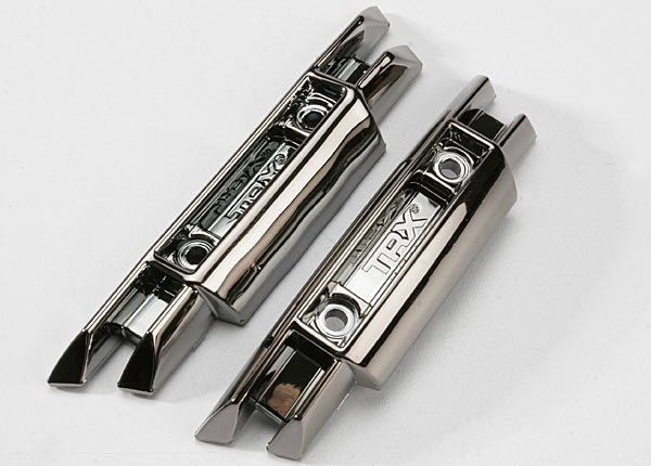 Traxxas Black Chrome Front & Rear Bumpers TRA5335X